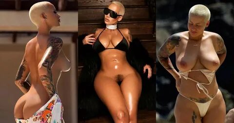 Amber rose nude leaks ♥ Голая Эмбер Роуз на горячих фото